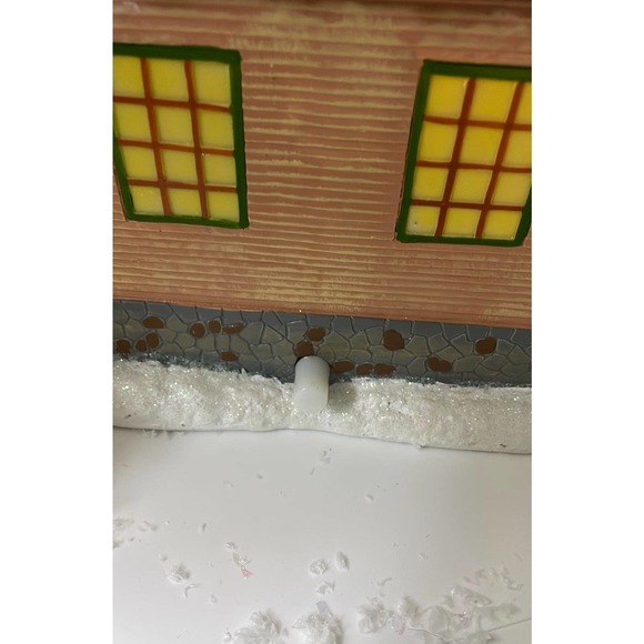 Allstate Floral~ Holiday House~ Large animated Box Victorian VNTG - Picture 11 of 12